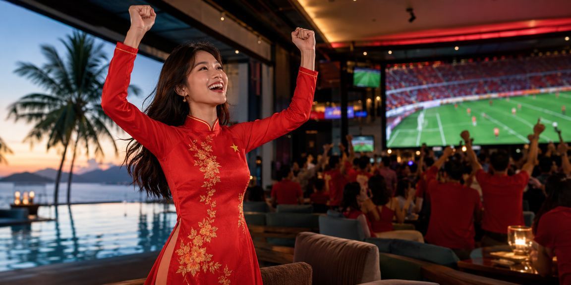 Không khí giải trí có trách nhiệm tại Nha Trang với trang phục áo dài